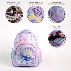 Stitch koulureppu, lila