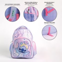 Stitch koulureppu, lila