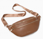 Puccini crossbody-olkalaukku, TM252-6A, cognac