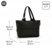Reisenthel Shopper e1, laajennettava ostoskassi, twist maroon