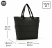Reisenthel Shopper e1, laajennettava ostoskassi, twist maroon