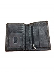 Migant RFID-nahkalompakko M, V07 musta