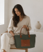 Gallantry La Vadrouille Chic shopper-laukku, vihreä