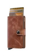 Secrid Miniwallet, Vintage cognac brown