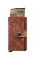 Secrid Miniwallet, Vintage cognac brown