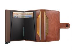 Secrid Miniwallet, Vintage cognac brown