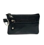 Migant NK-78 nahkainen avainkukkaro, musta