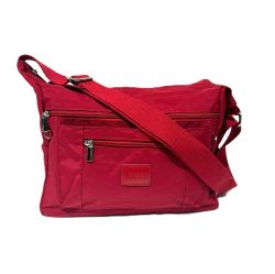 Nabo olkalaukku NK 1657, tummanpunainen