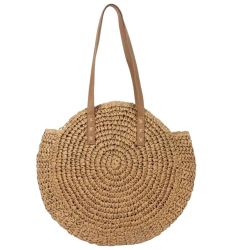 Girasol punottu kesäkassi XBU119-60P, vaaleanruskea