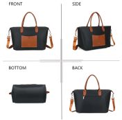 Gallantry La Vadrouille Chic shopper-laukku, musta